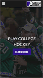 Mobile Screenshot of collegehockeyinc.com